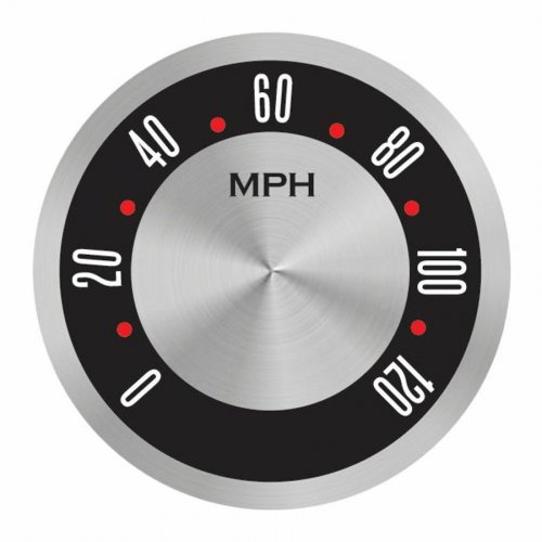 American Retro Rodder Series Speedometer Face instructions, warranty, rebate